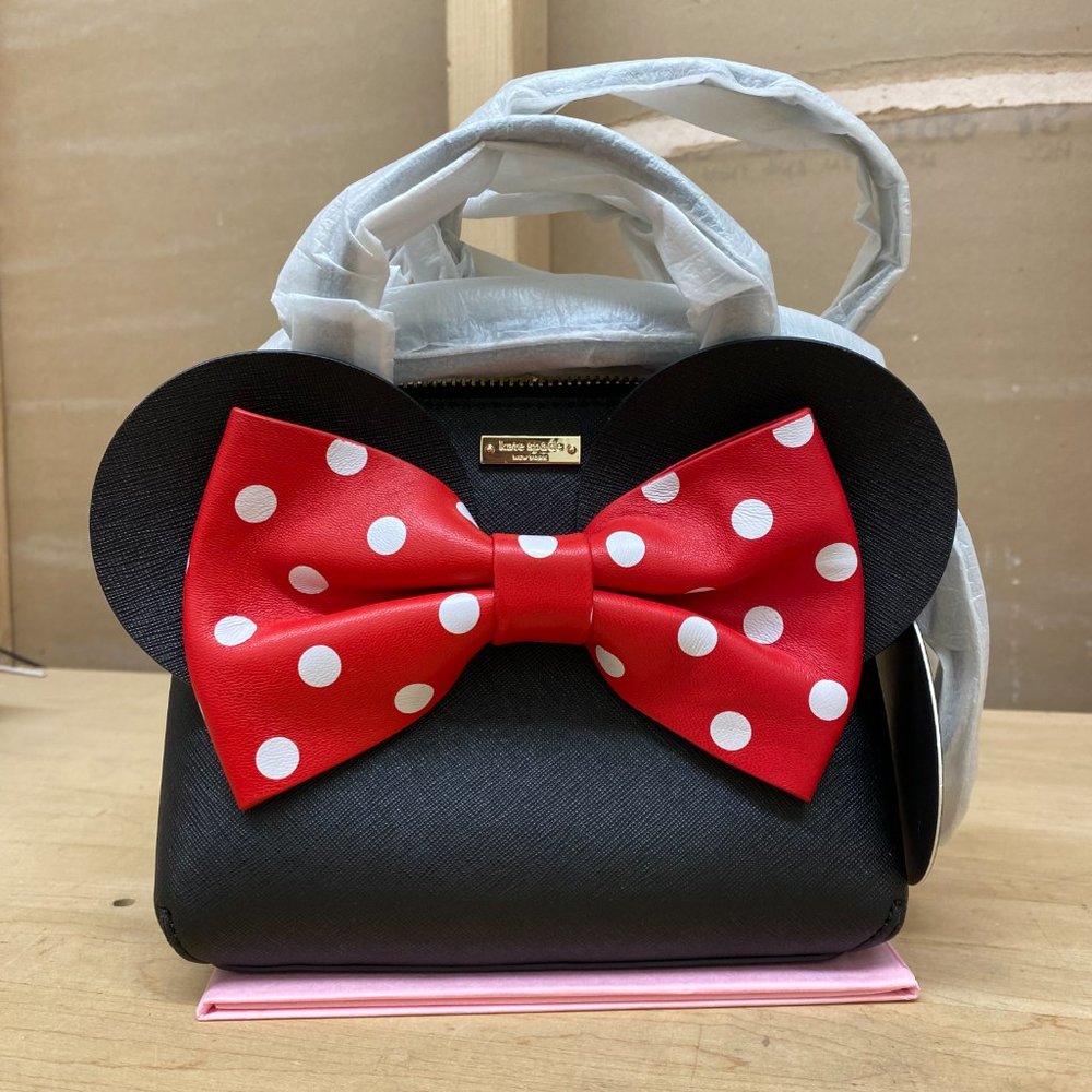 NWT Kate Spade Disney Minnie Mouse Maise Crossbody Handbag